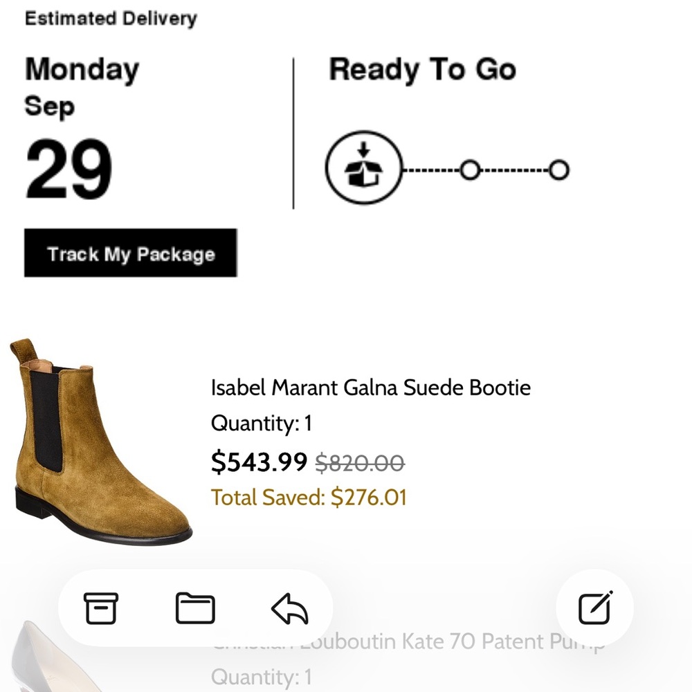 Isabel Marant Galna Suede Bootie / Chelsea boot women’s 7 - Picture 7 of 7